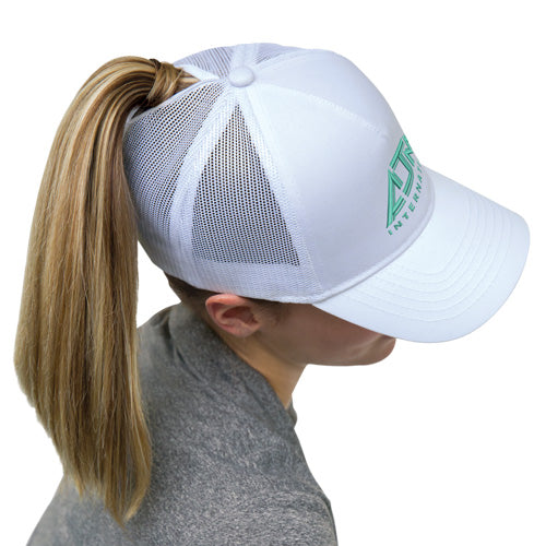 AJM Snap Back Polytail Hat (5970L)