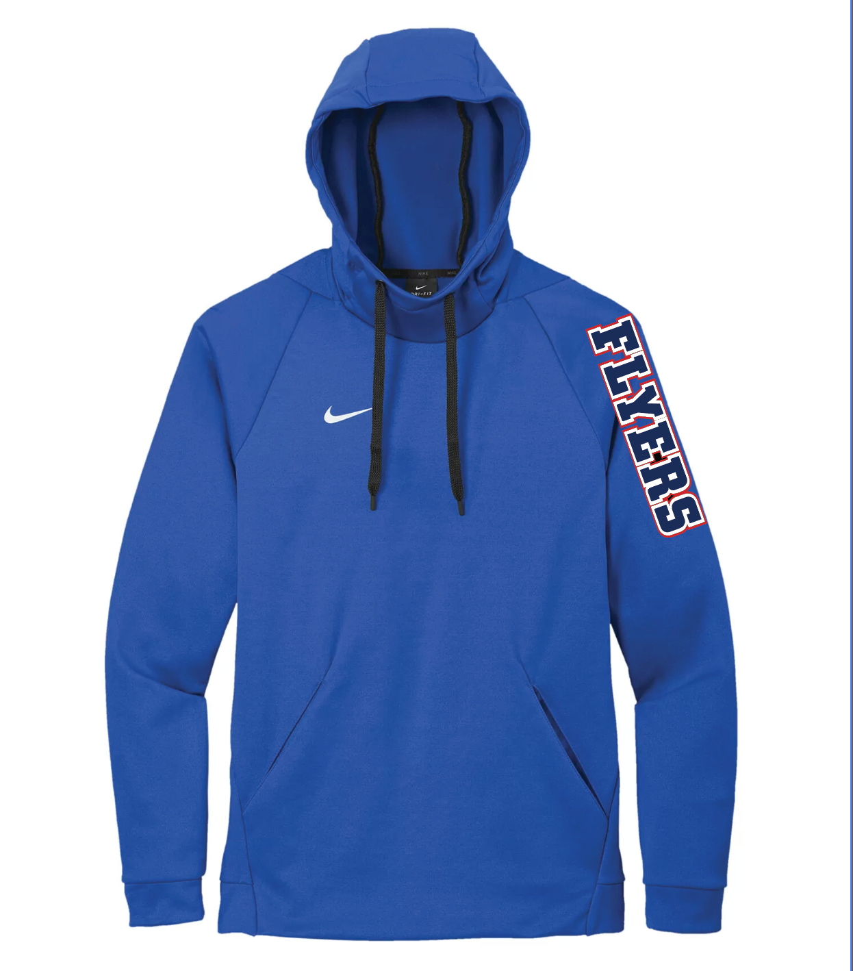 Flyers Nike Hoodie - Adult ( Red, Black, Royal, Navy)
