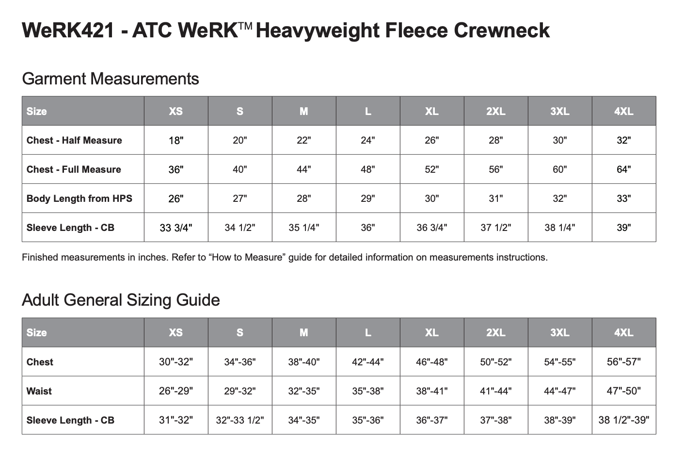 U18AA Wings - ATC WERK Heavyweight Crew Neck - 3 Colors