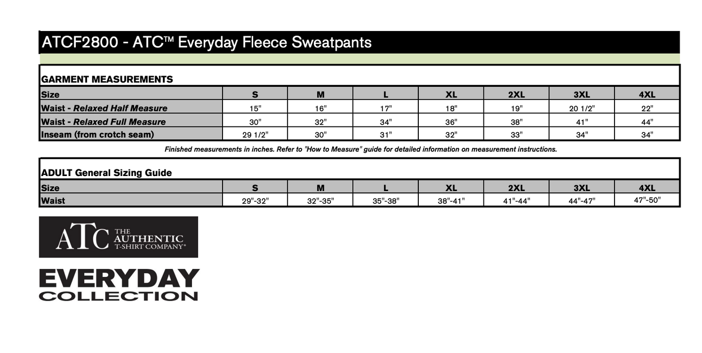 Bengough Hockey - ATC Sweatpants (Adult and Youth)