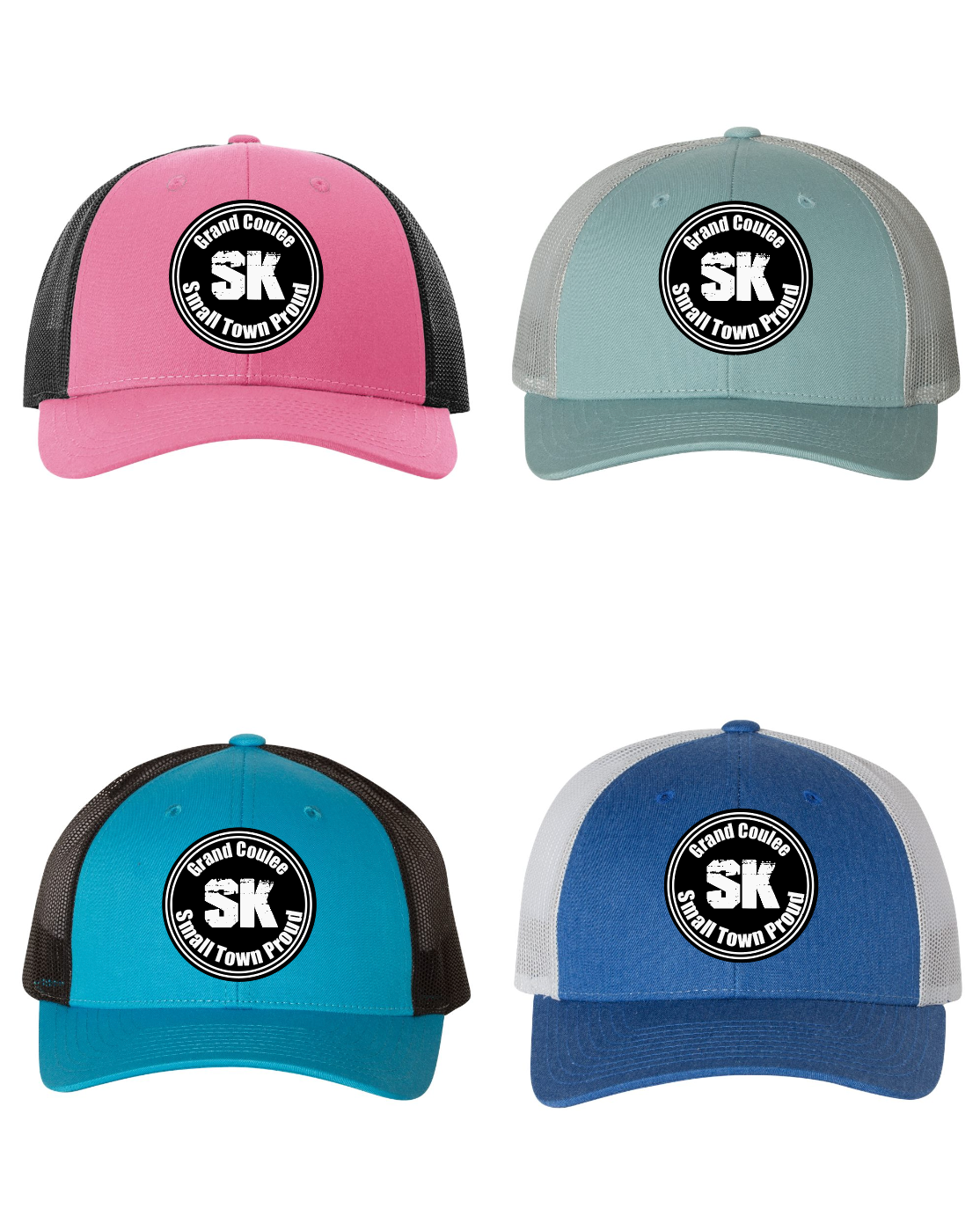 Richardson 115 low profile Snap Back with Stitched border Patch - Small Town Proud