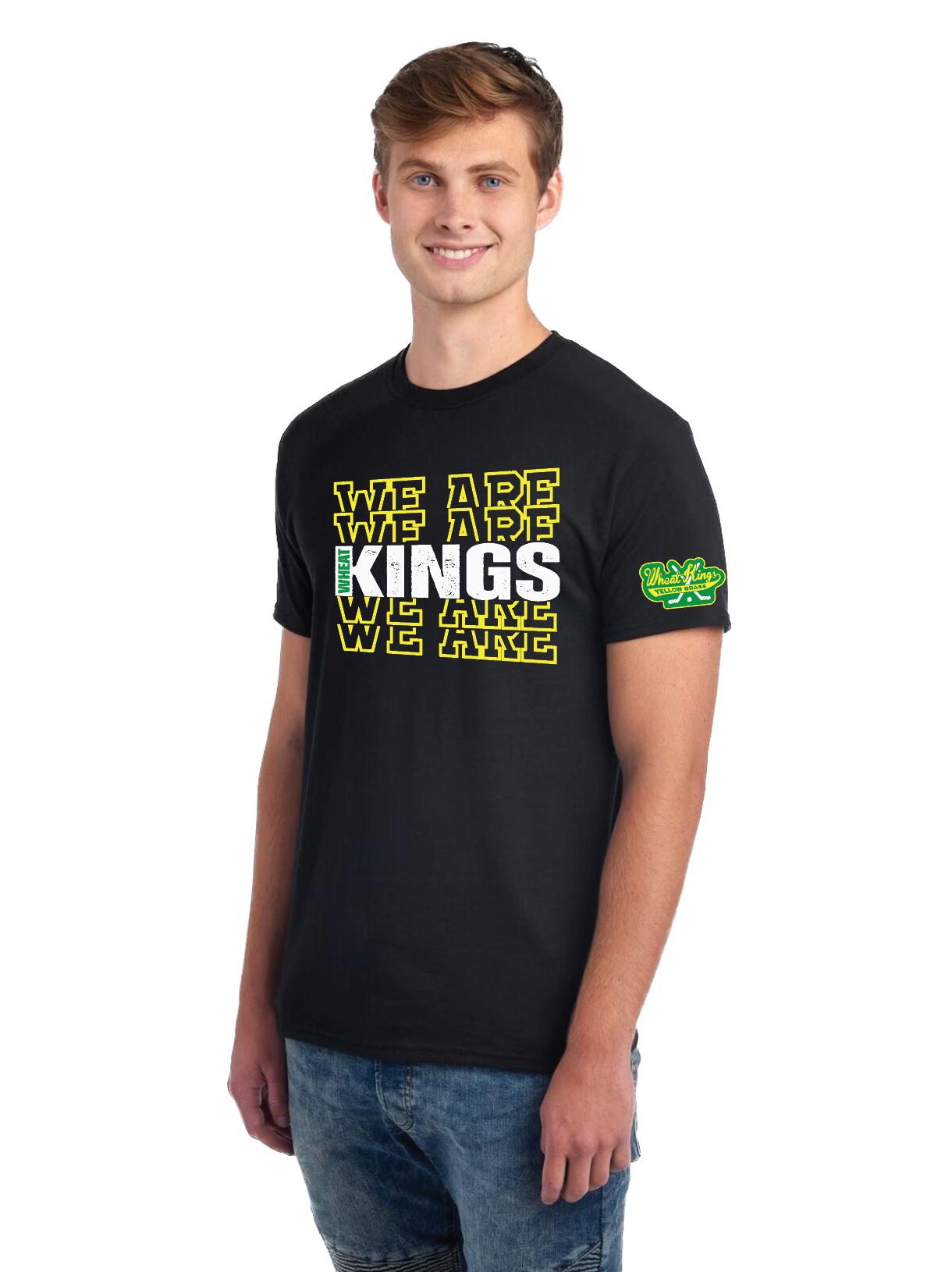 Wheat Kings Graphic Tee - Youth and adult - WE ARE ( Black or Grey)