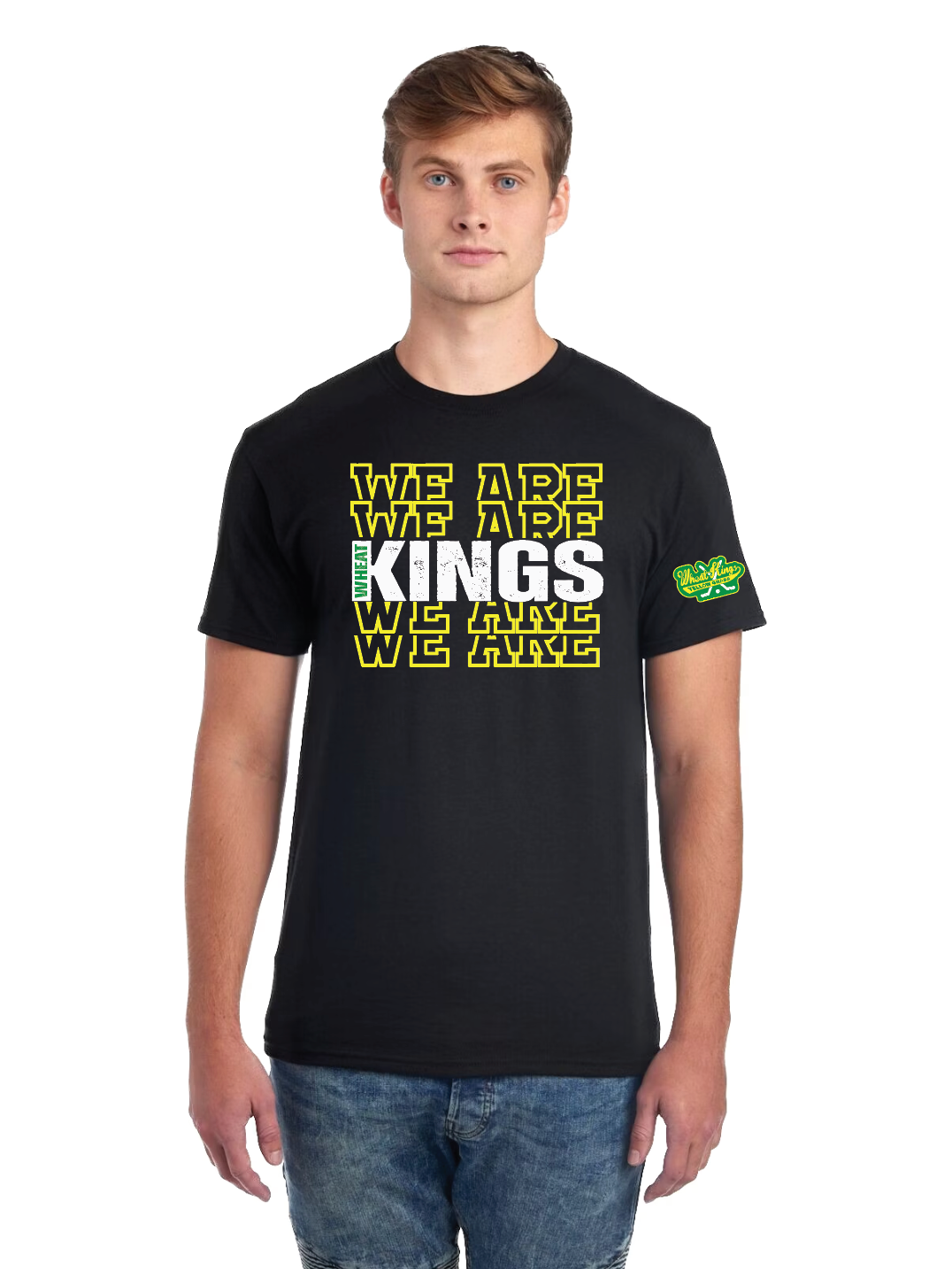 Wheat Kings Graphic Tee - Youth and adult - WE ARE ( Black or Grey)
