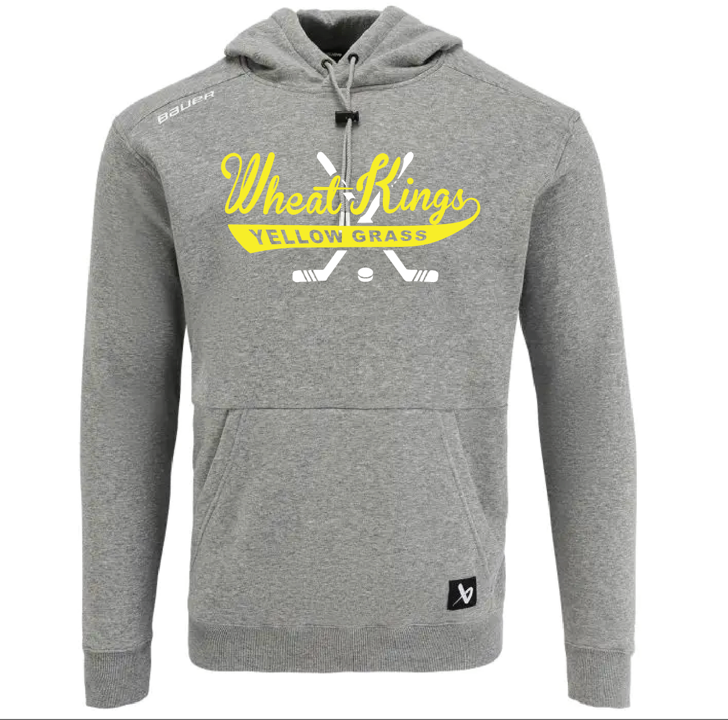 Wheat Kings - Bauer Team Ultimate Hoodie - Font Only