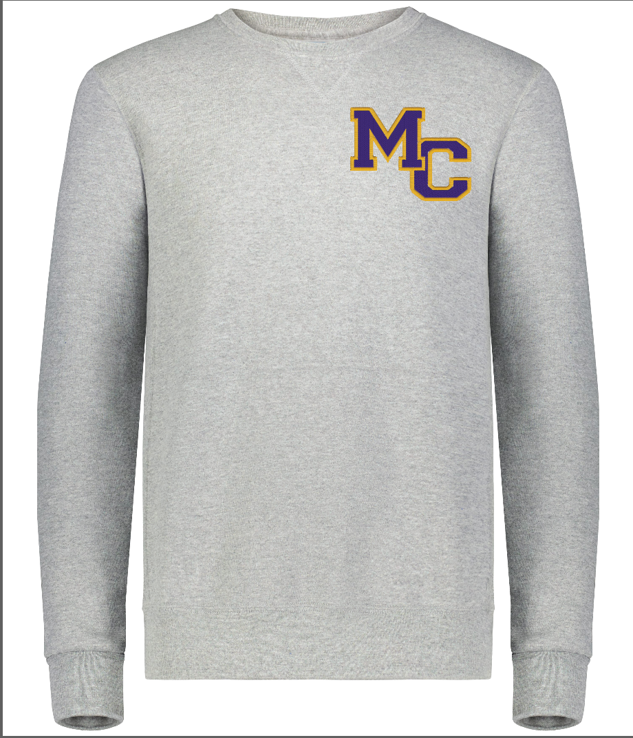 Cougars Store - Adult Russell Crew - Varsity MC Graphic