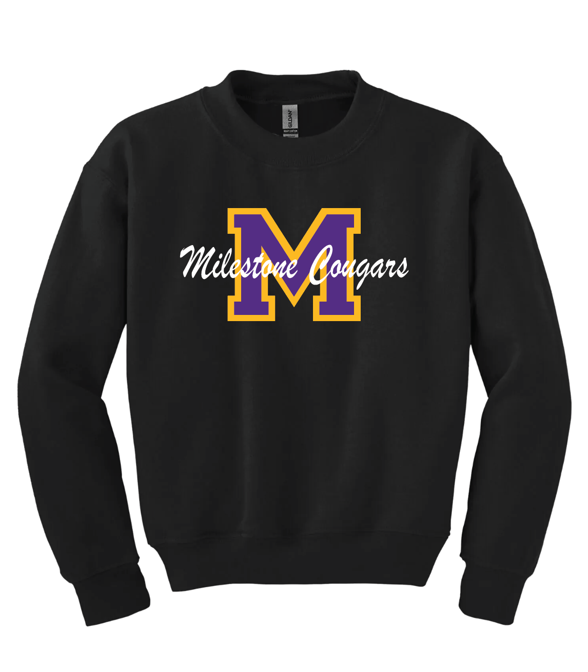 Cougars Store - Youth Crew Neck - Big M graphic