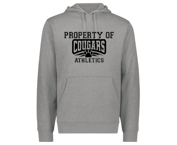 Cougars Store - Holloway 60/40 Hoodie - Property Of Cougars ( Adult and Youth)