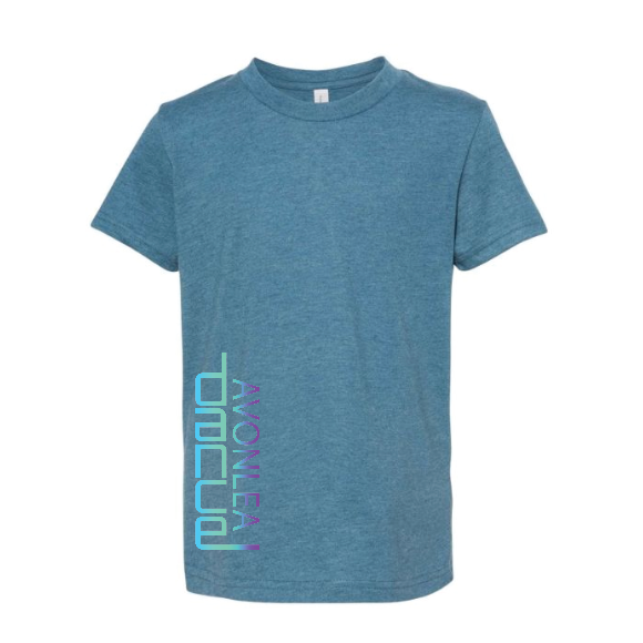 Graphic T-shirt - Avonlea Dance - side logo ( Adult and Youth)