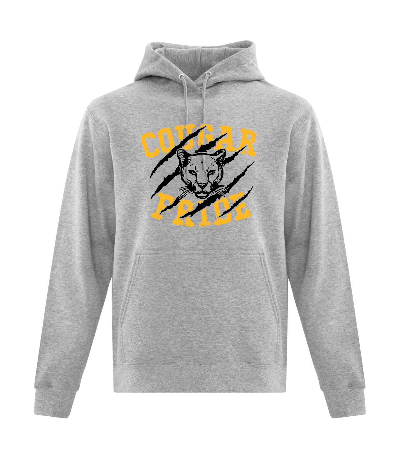 Cougars Store - ATC Hoodie - Cougar Pride with Cat ( Adult and Youth)