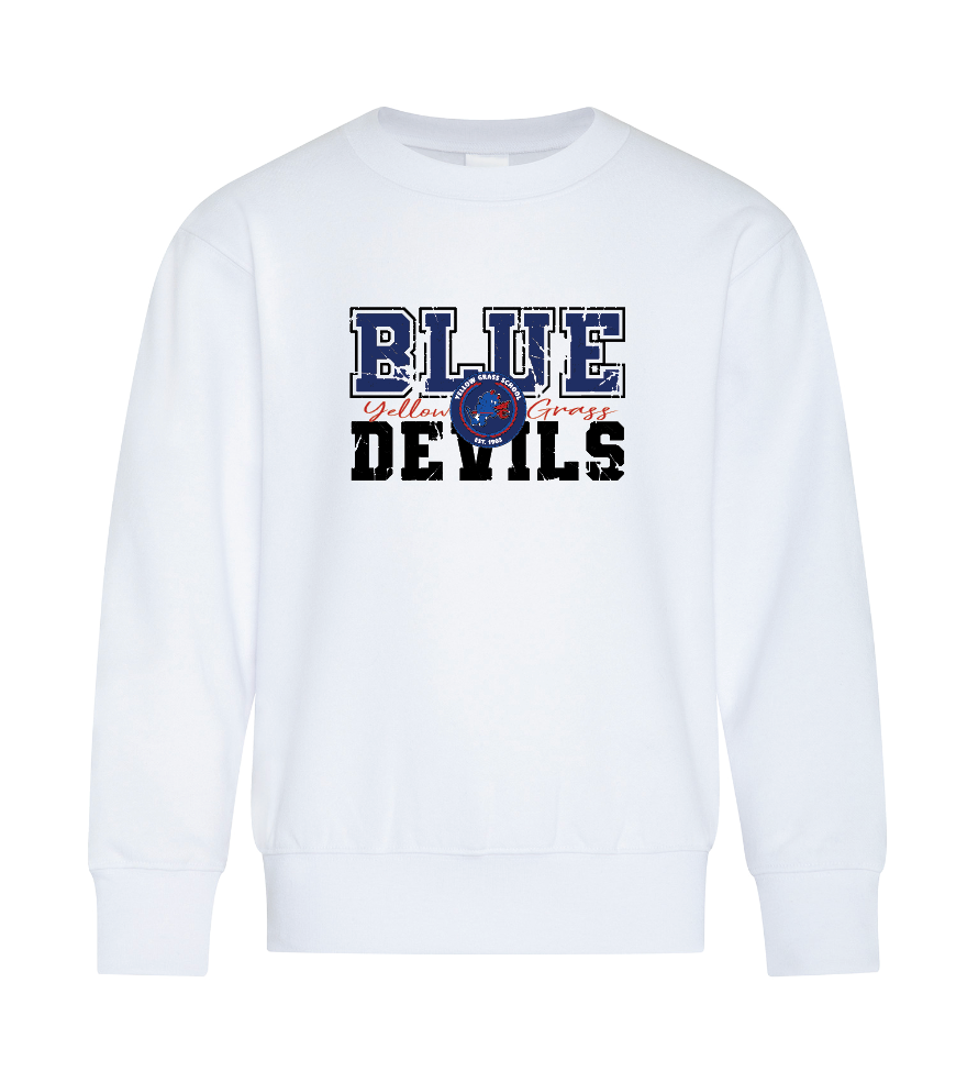 YG School - ATC Crewneck - Grunge Graphic ( Adult and Youth)