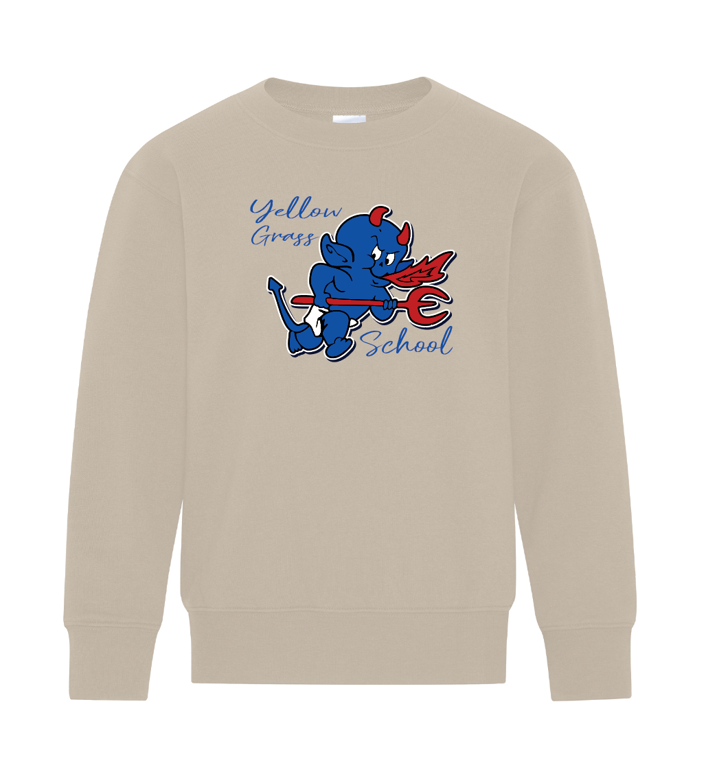 YG School - ATC Crewneck - Blue Devil ( Adult and Youth) (Copy)