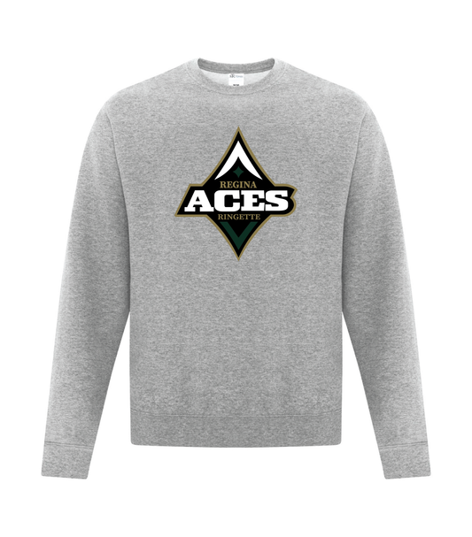 Aces Ringette - Crewneck - Aces Logo (Adult and Youth)