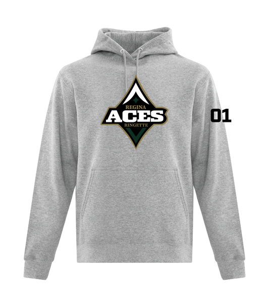 Aces Ringette - ATC Hoodie - Aces Logo ( Adult and Youth)