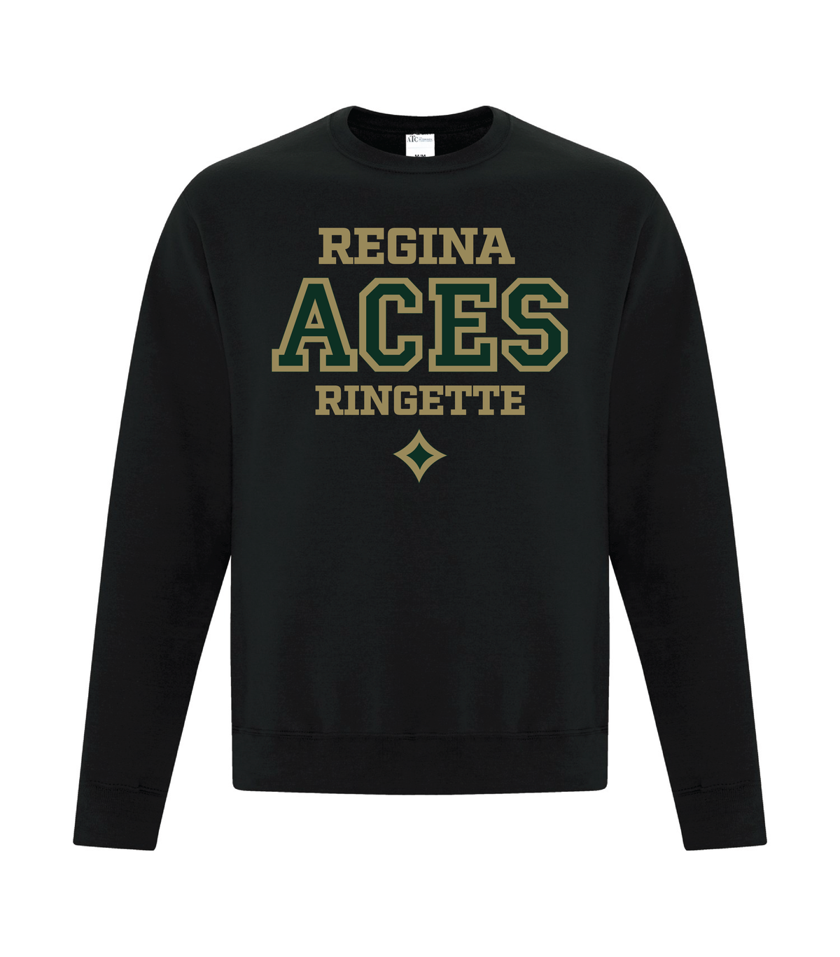 Aces Ringette - Crewneck - Varsity Logo (Adult and Youth)
