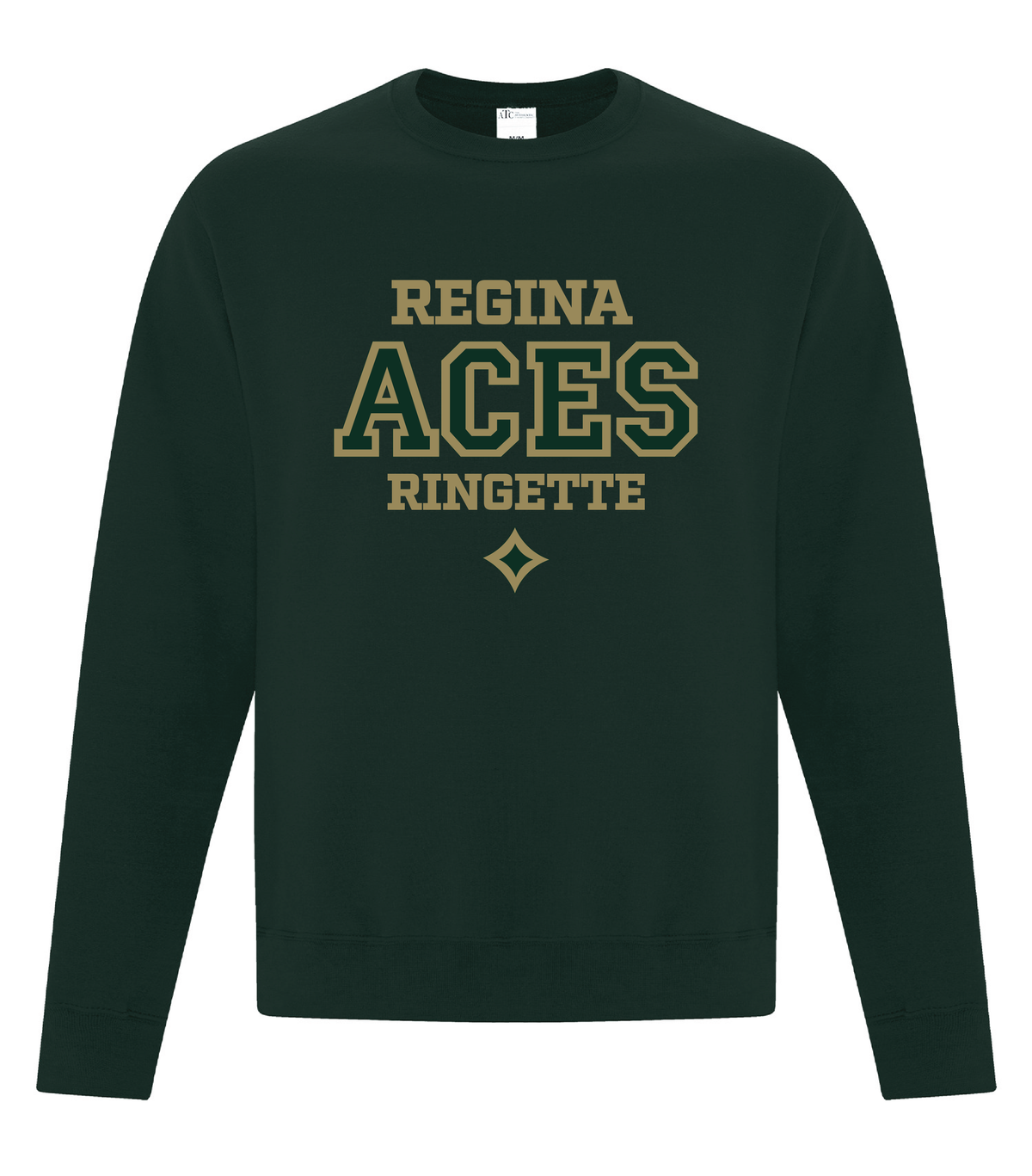 Aces Ringette - Crewneck - Varsity Logo (Adult and Youth)