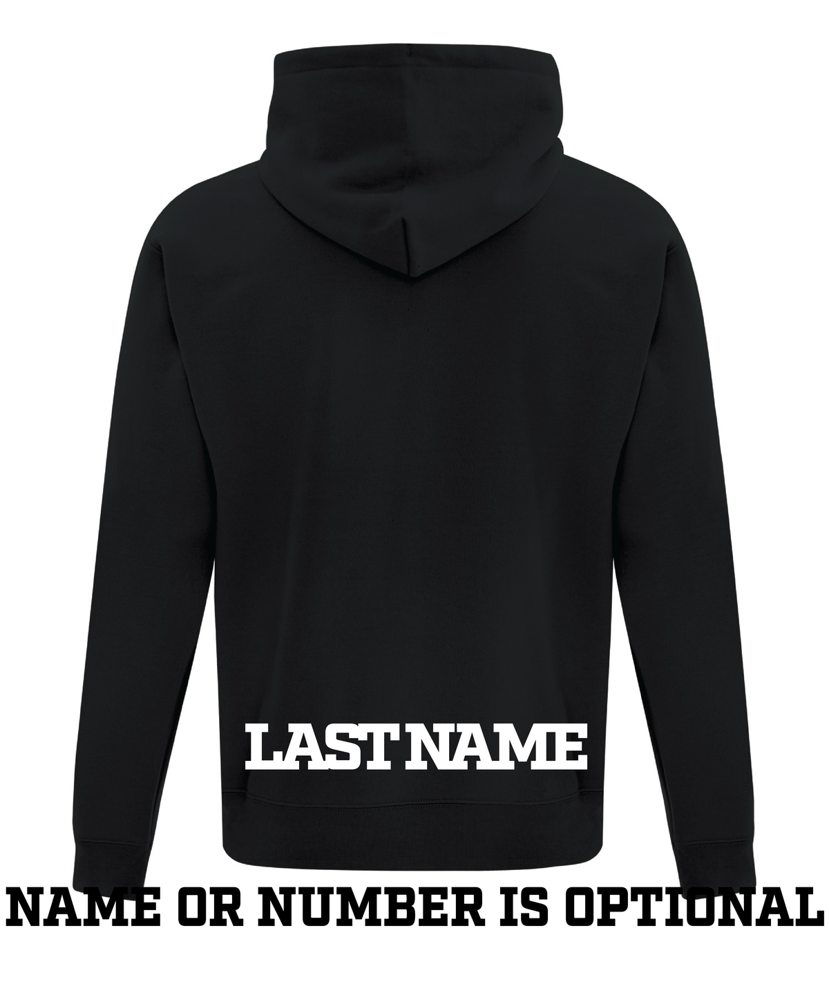 Aces Ringette - ATC Hoodie - Curly Logo ( Adult and Youth)