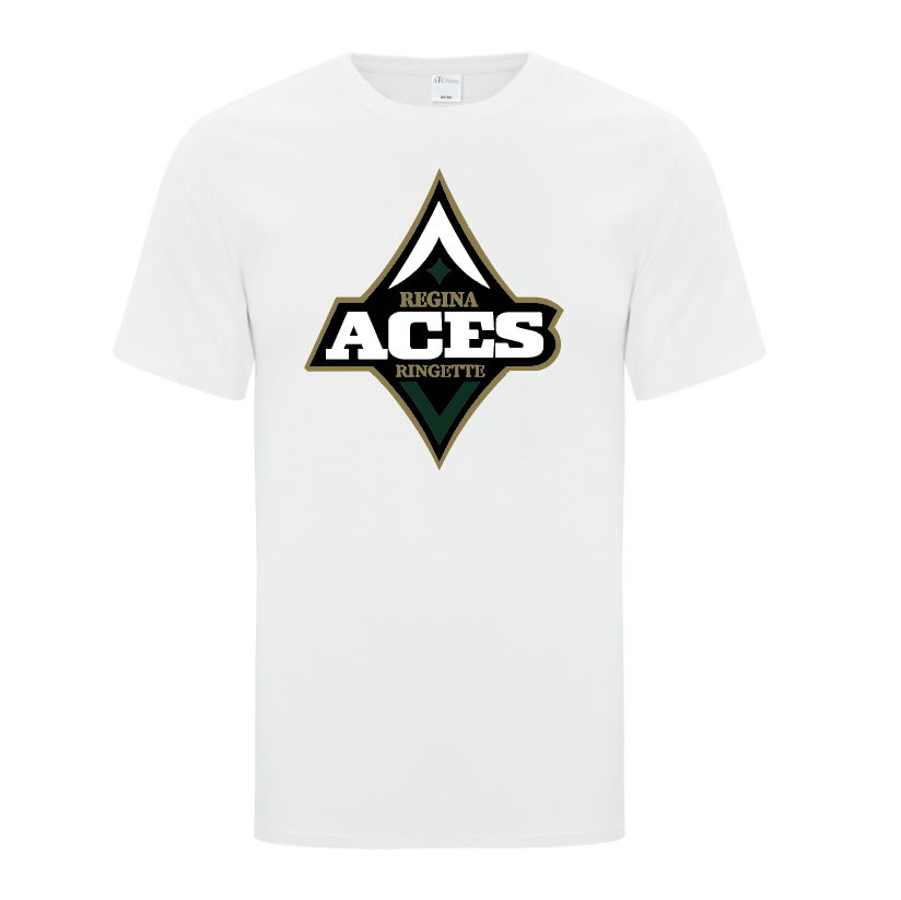 Aces Ringette - Youth and adult -  Aces Logo Large - Classic Gym Tee