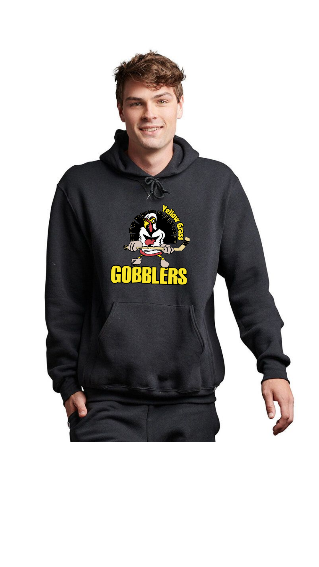 Wheat Kings Store- Russell hoodie - “Gobblers “Adult