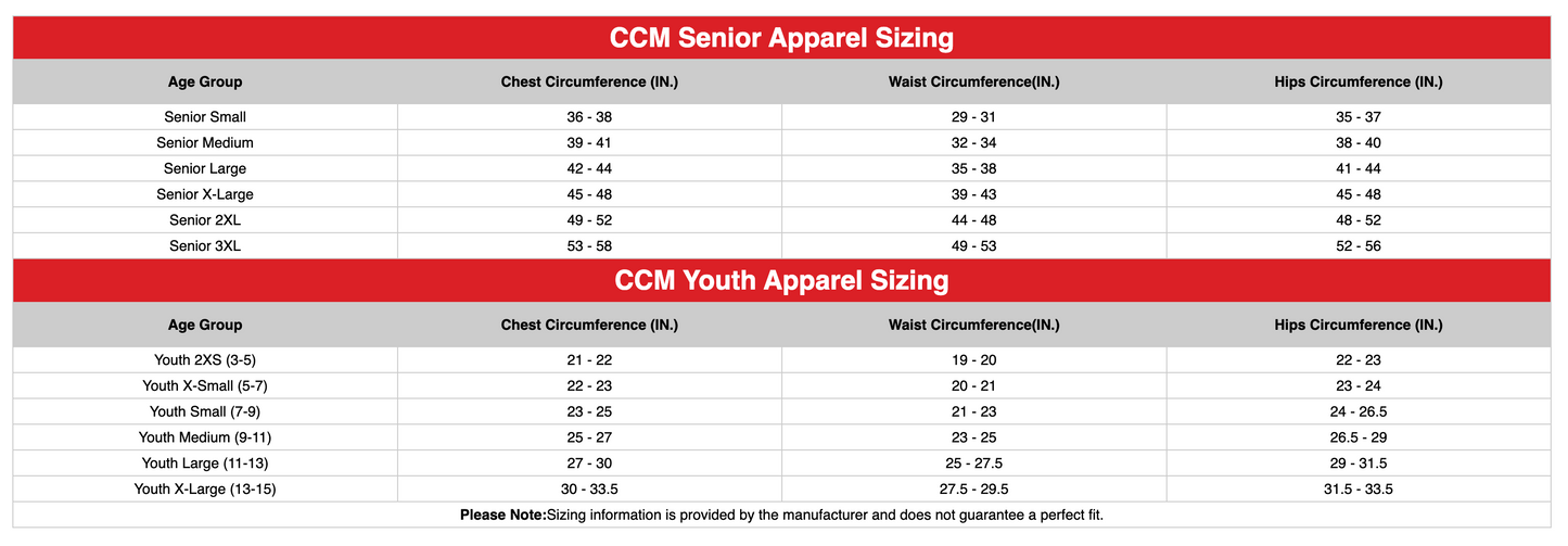 CCM Mid-Weight - Adult Jacket