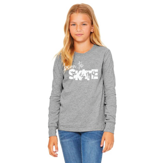 MSC - Born To Skate - Long Sleeve T-Shirt ( Adult and Youth )