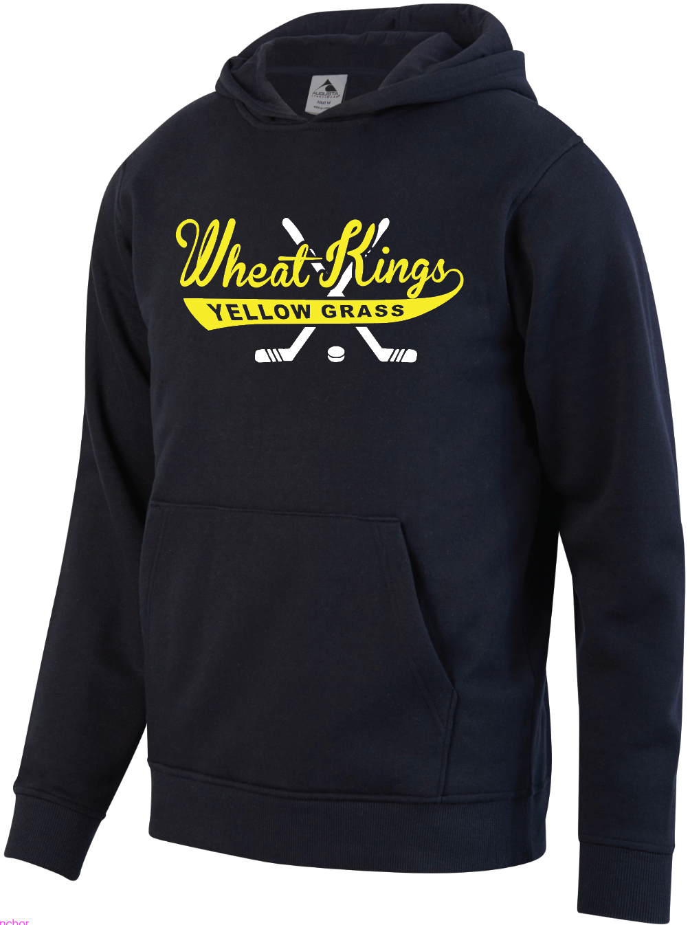 Wheat Kings - Holloway 60/40 Hoodie - " Font Only" Adult and Youth (Black or Grey)