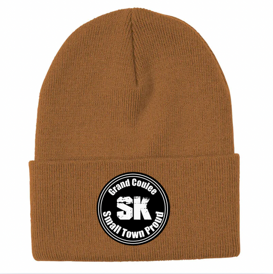 Toque with Stitched border Patch ( 4 color options) - Small Town Proud
