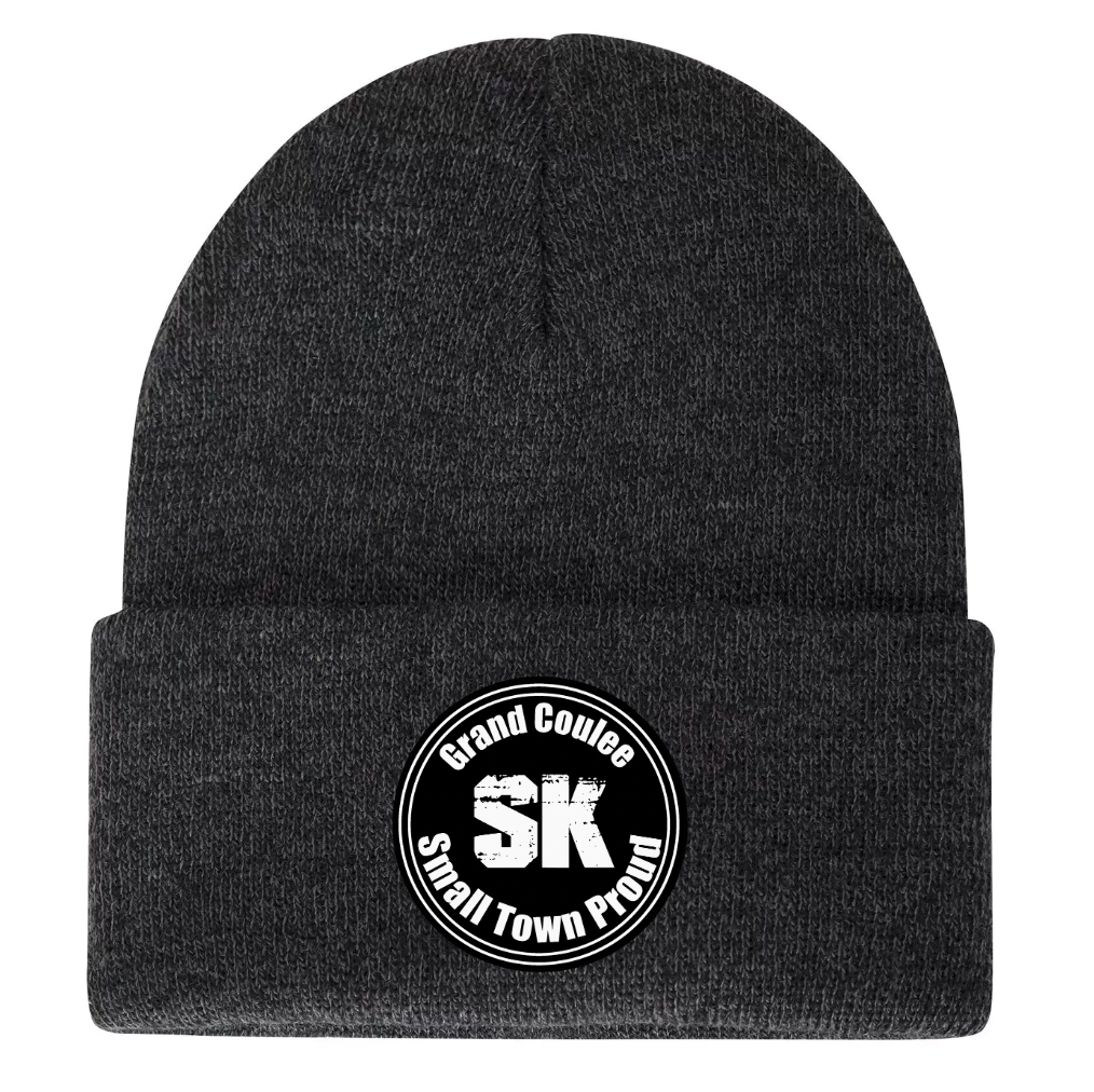 Toque with Stitched border Patch ( 4 color options) - Small Town Proud