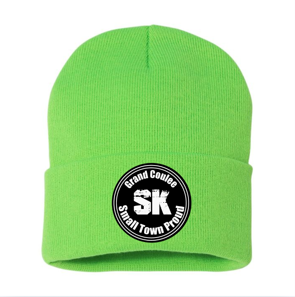 Toque with Stitched border Patch ( 4 color options) - Small Town Proud