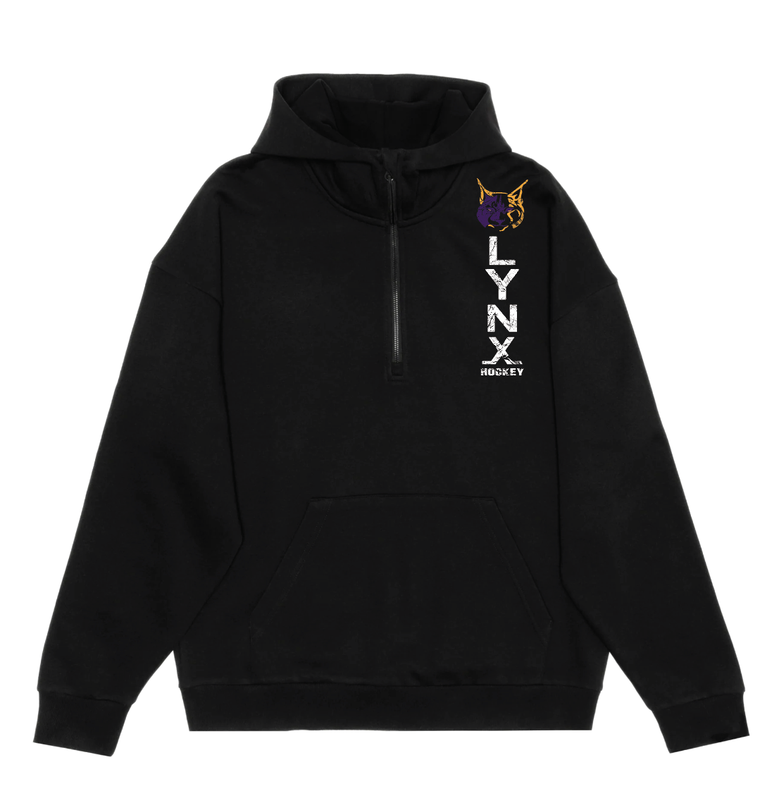 Just like Hero - Adult Sizes - Half Zip Hoodie