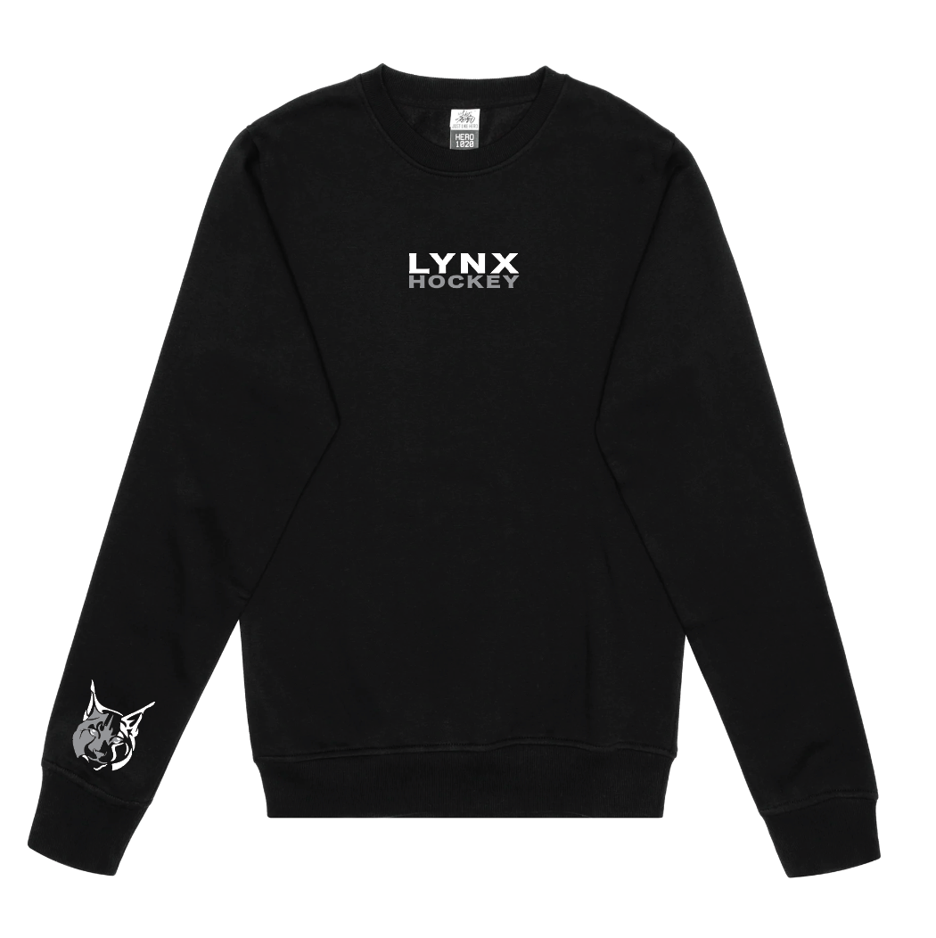 Just like Hero - Adult Sizes - Crewneck with logo on wrist