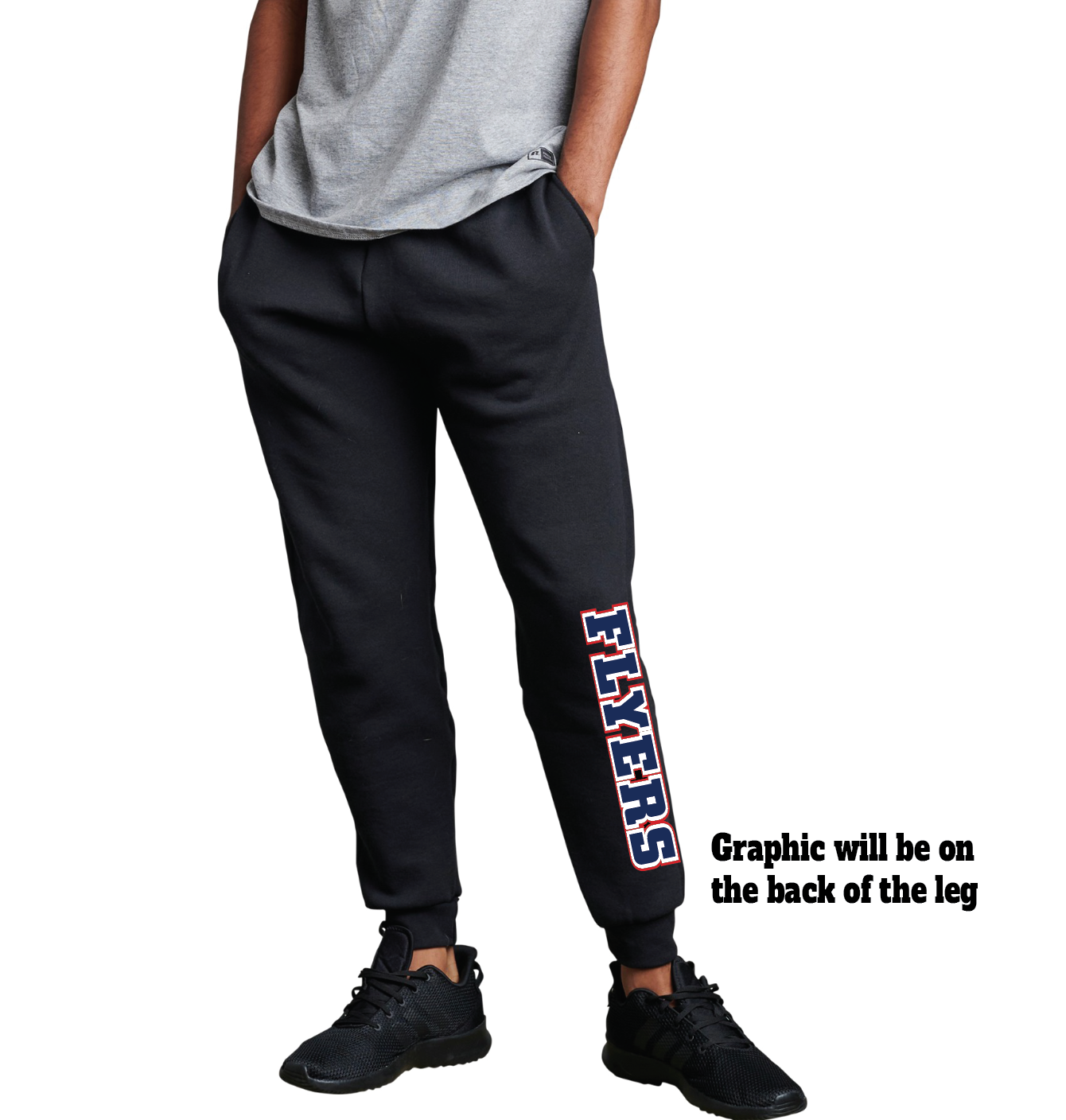 Russell Joggers - Adult ( Black, Grey, Navy)