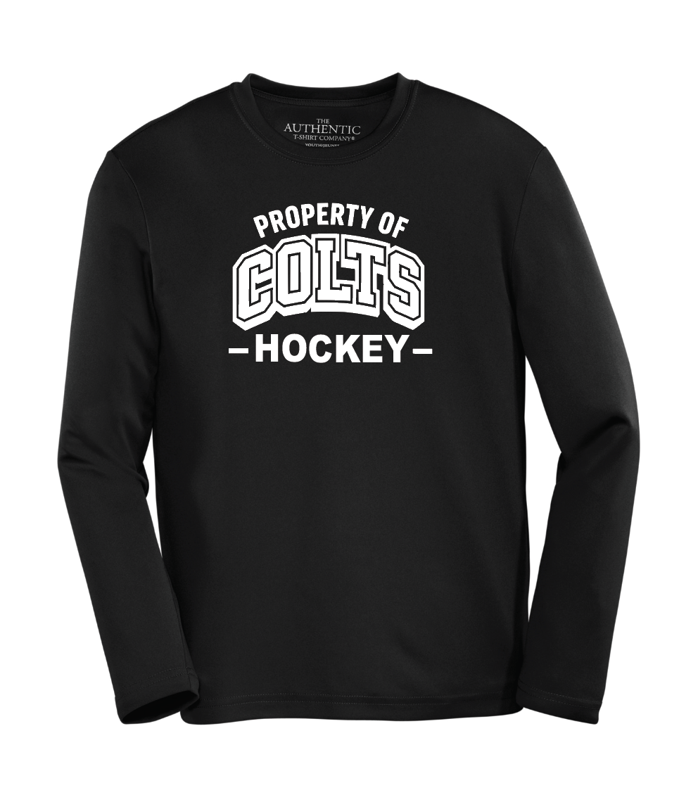 Colts Hockey - Base Layer Long Sleeve- Youth and adult