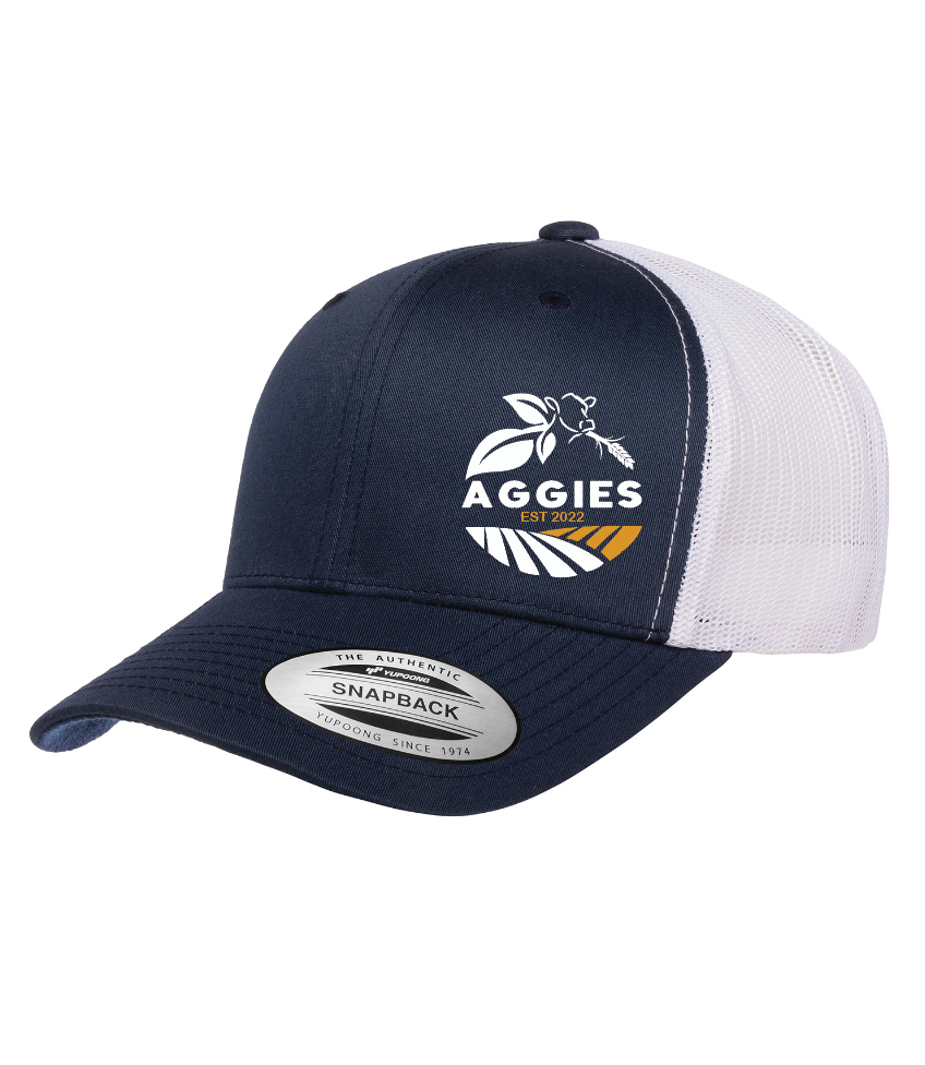 Aggies - Snapback with embroidery ( 2 color options)