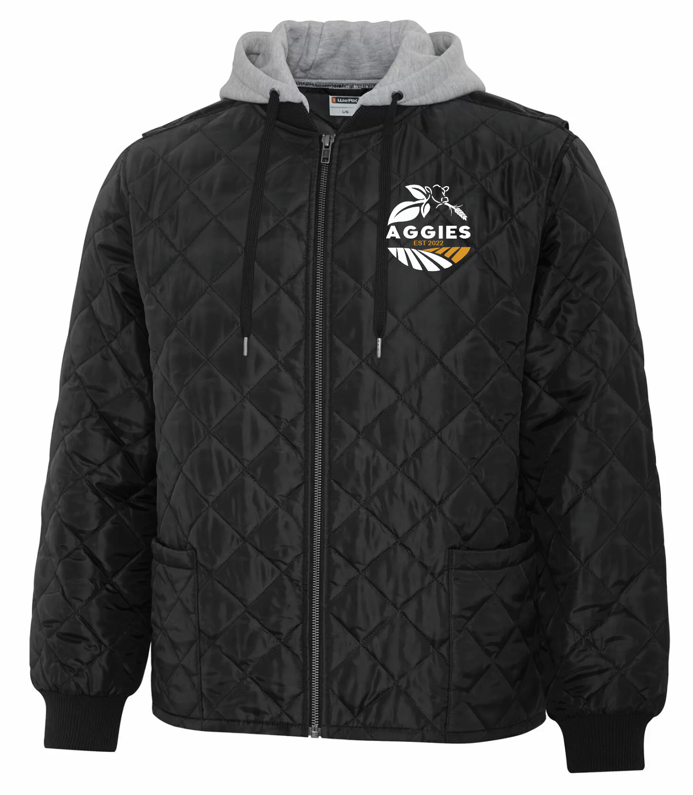 Aggies - ATC WeRK™ QUILTED HOODED FREEZER JACKET - 2 logo options