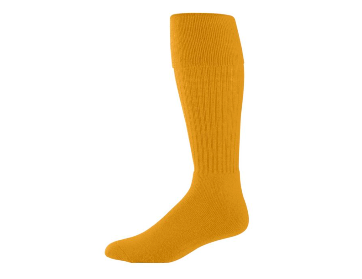 Soccer Socks - Adult Sizes ( Black or Gold)
