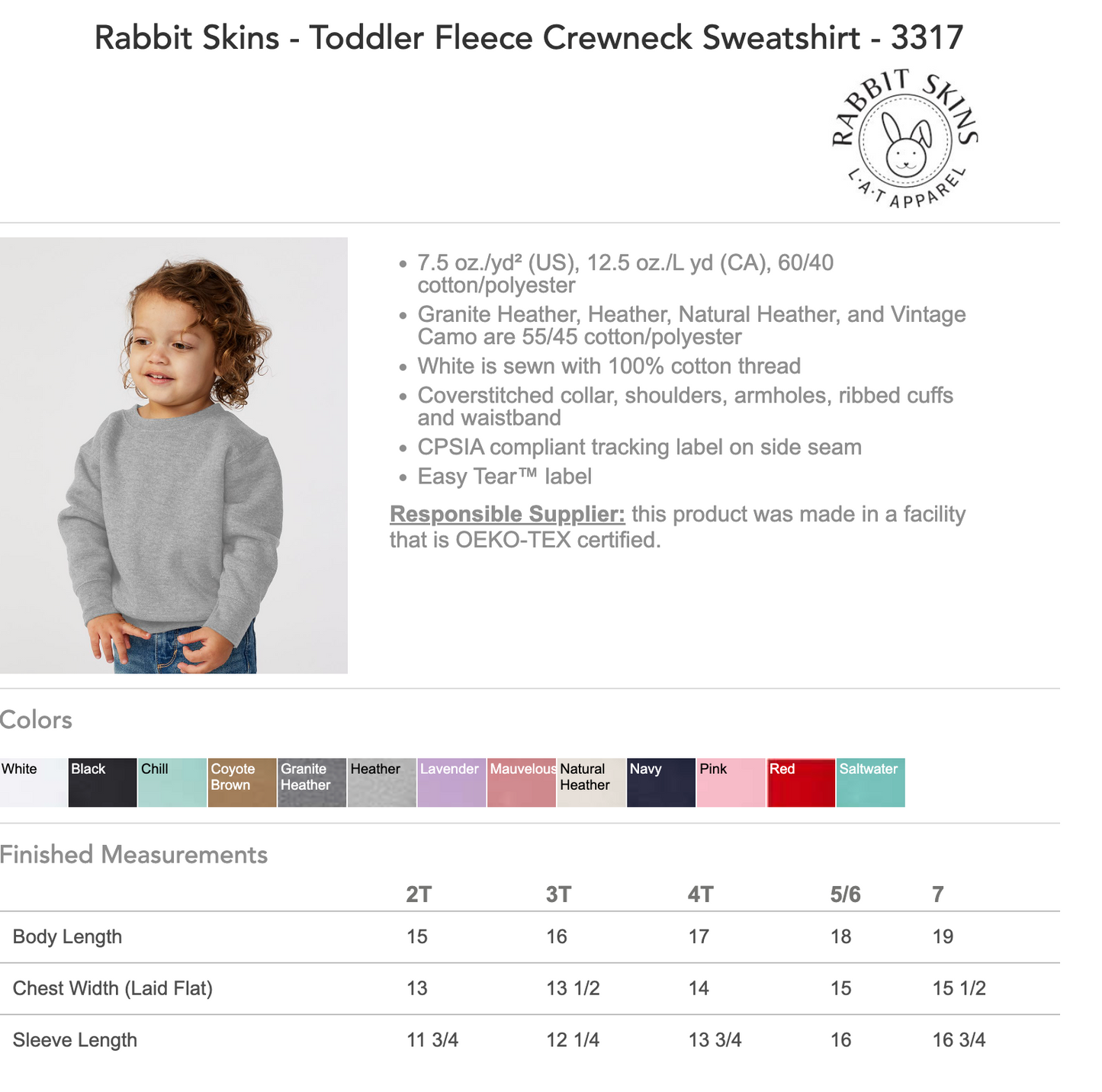 Railway Graphic - Crew Neck (Toddler Sizing)