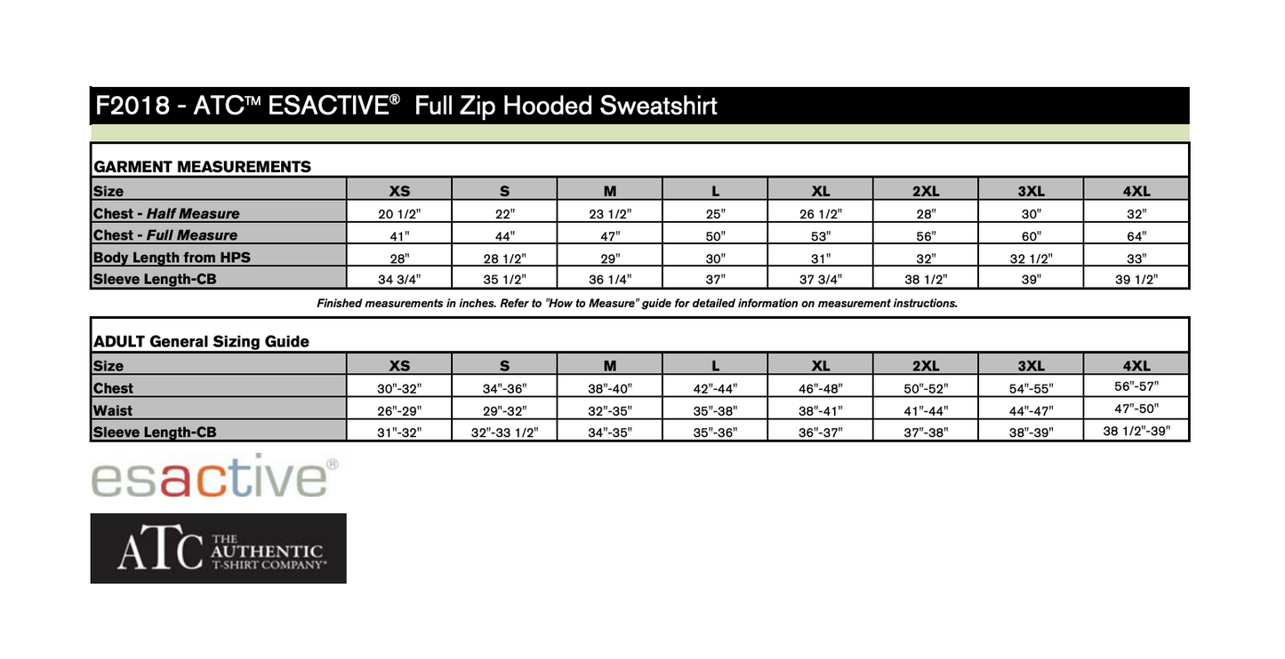 First Years - ATC EsActive Full Zip - 3 Colors