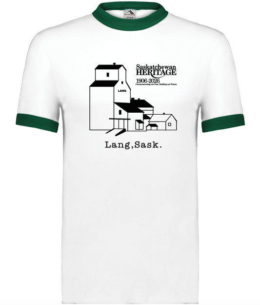 Vintage Lang Ringer Tee ( Adult and Youth)