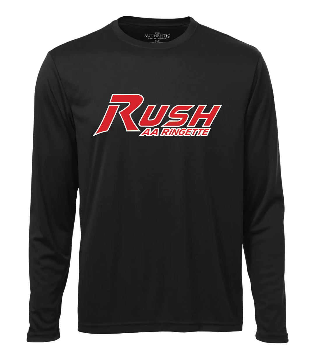 RUSH AA - Athletic feel - Warm Up Shirt Long Sleeve- Youth and adult (Copy)