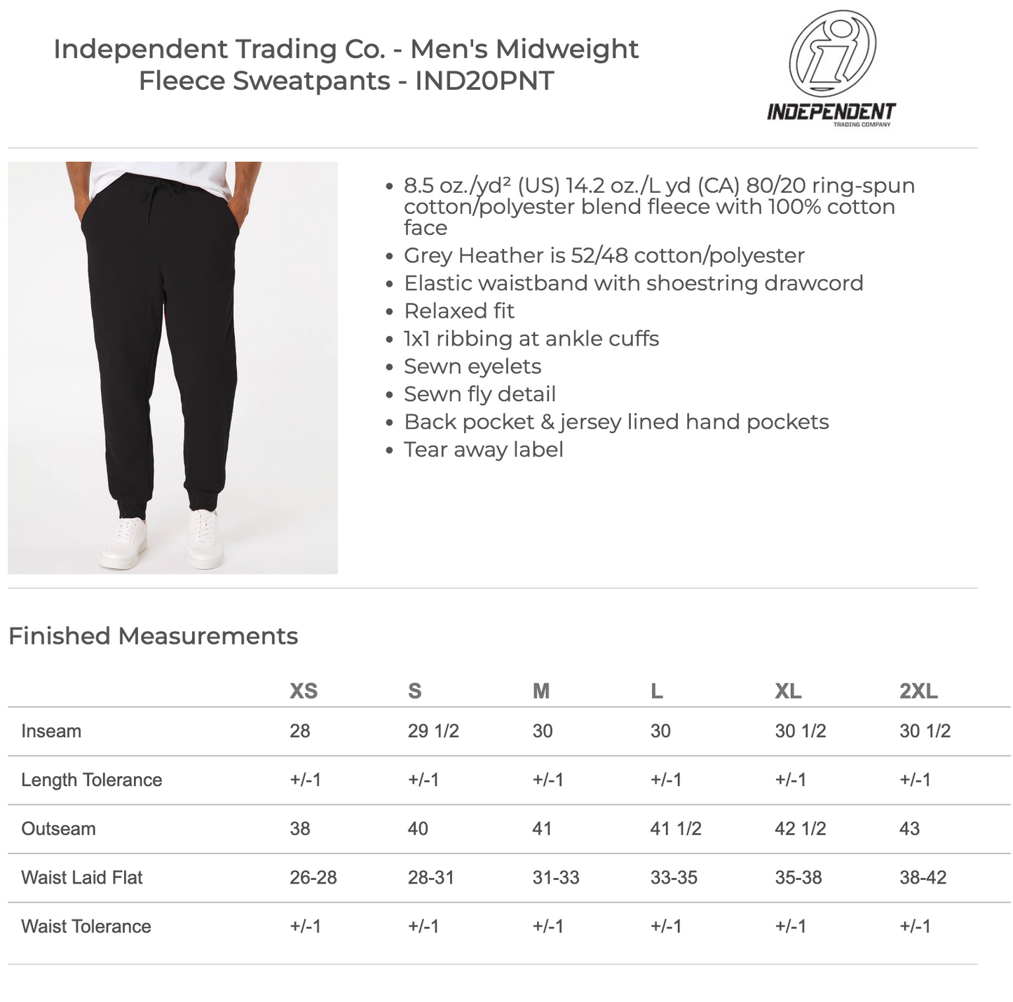 SHSRA - Adult Joggers
