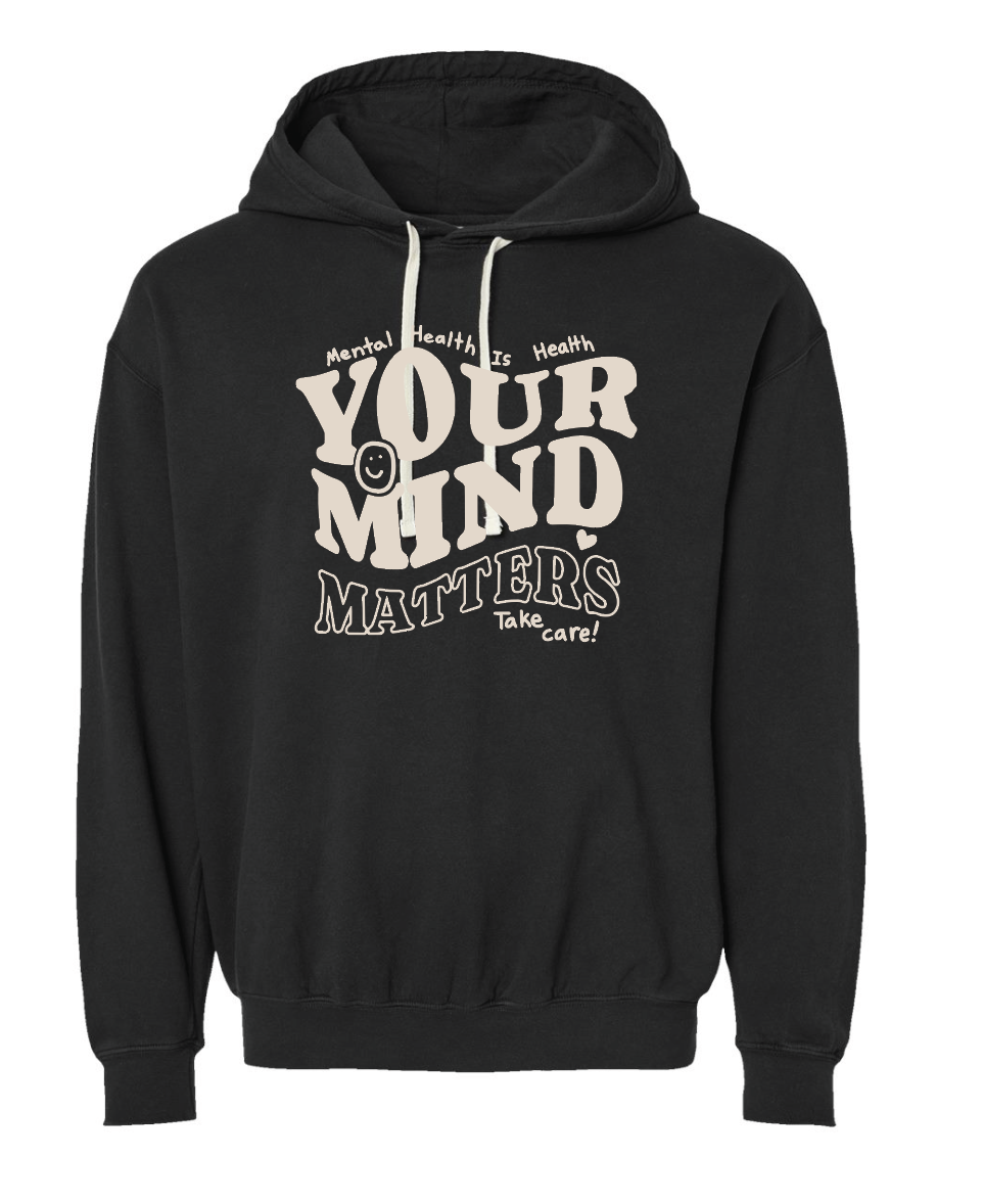 EWCS - Comfort Colors Hoodie - Mental Health is Health