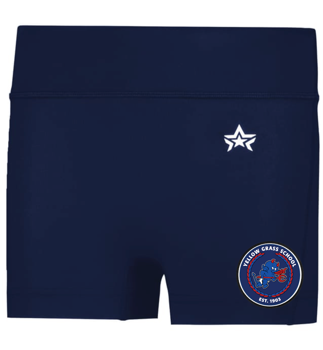 Yellow Grass School Athletic Shorts - Adult and Youth