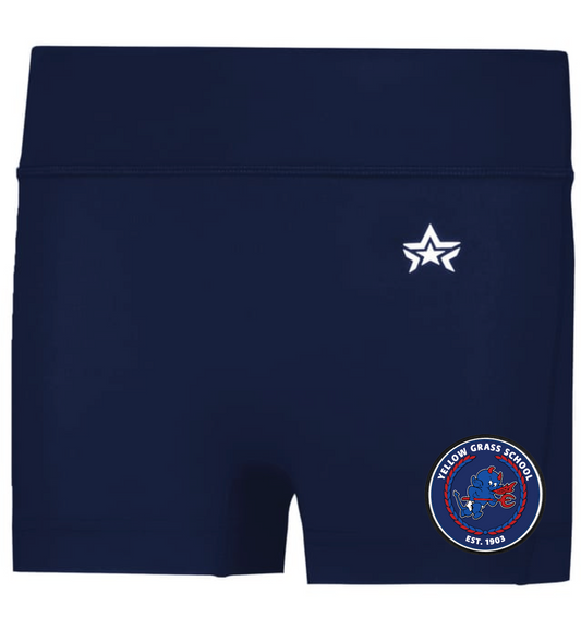 Yellow Grass School Athletic Shorts - Adult and Youth