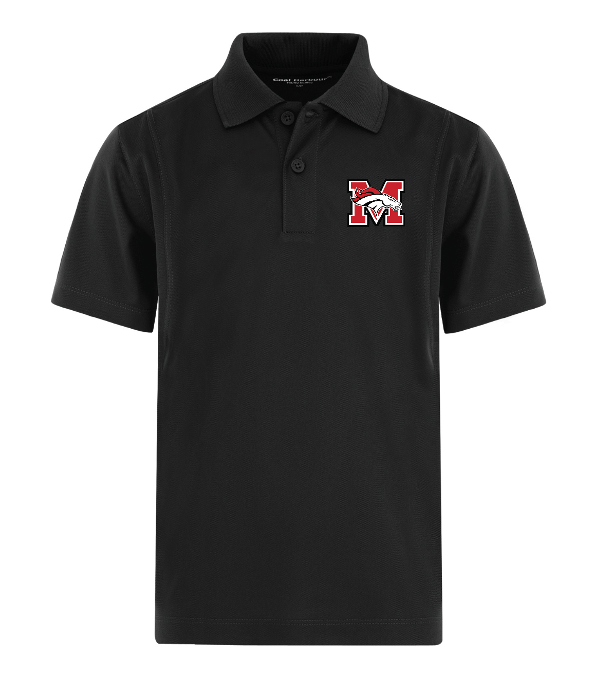Mustangs - Golf Shirt - Youth