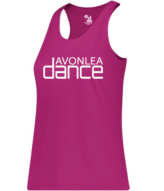 B-core Racerback tank - Avonlea Dance - Logo No Dancer