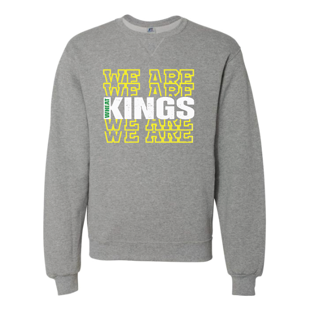 Wheat Kings- Russell Crew Neck - " We are " Adult