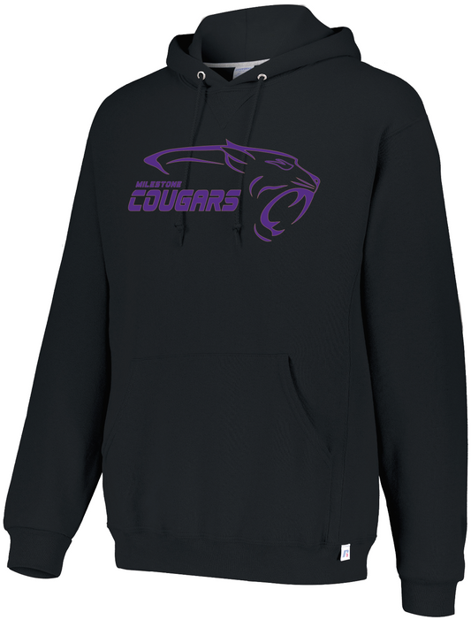 Russell hoodie - Adult Sizes - Purple and gold logo