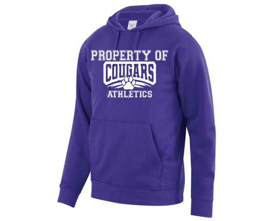Cougars Store - Holloway 60/40 Hoodie - Property Of Cougars ( Adult and Youth)