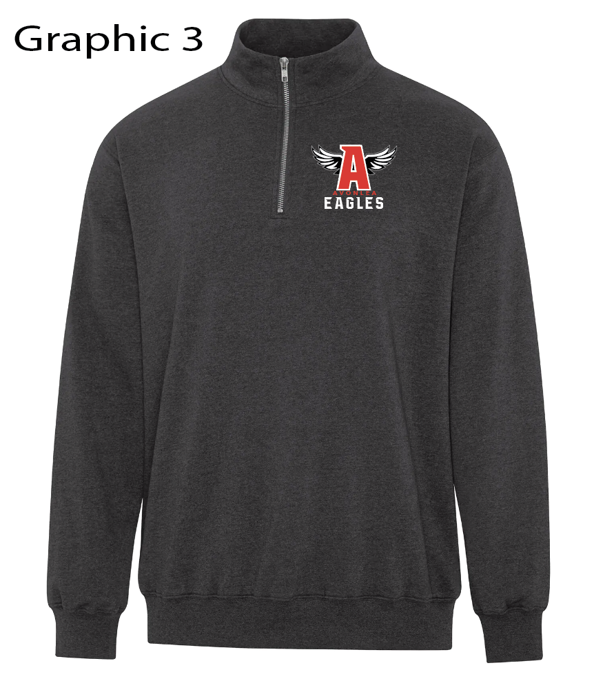 Avonlea STAFF ONLY - Quarter Zip ( 4 graphic options)