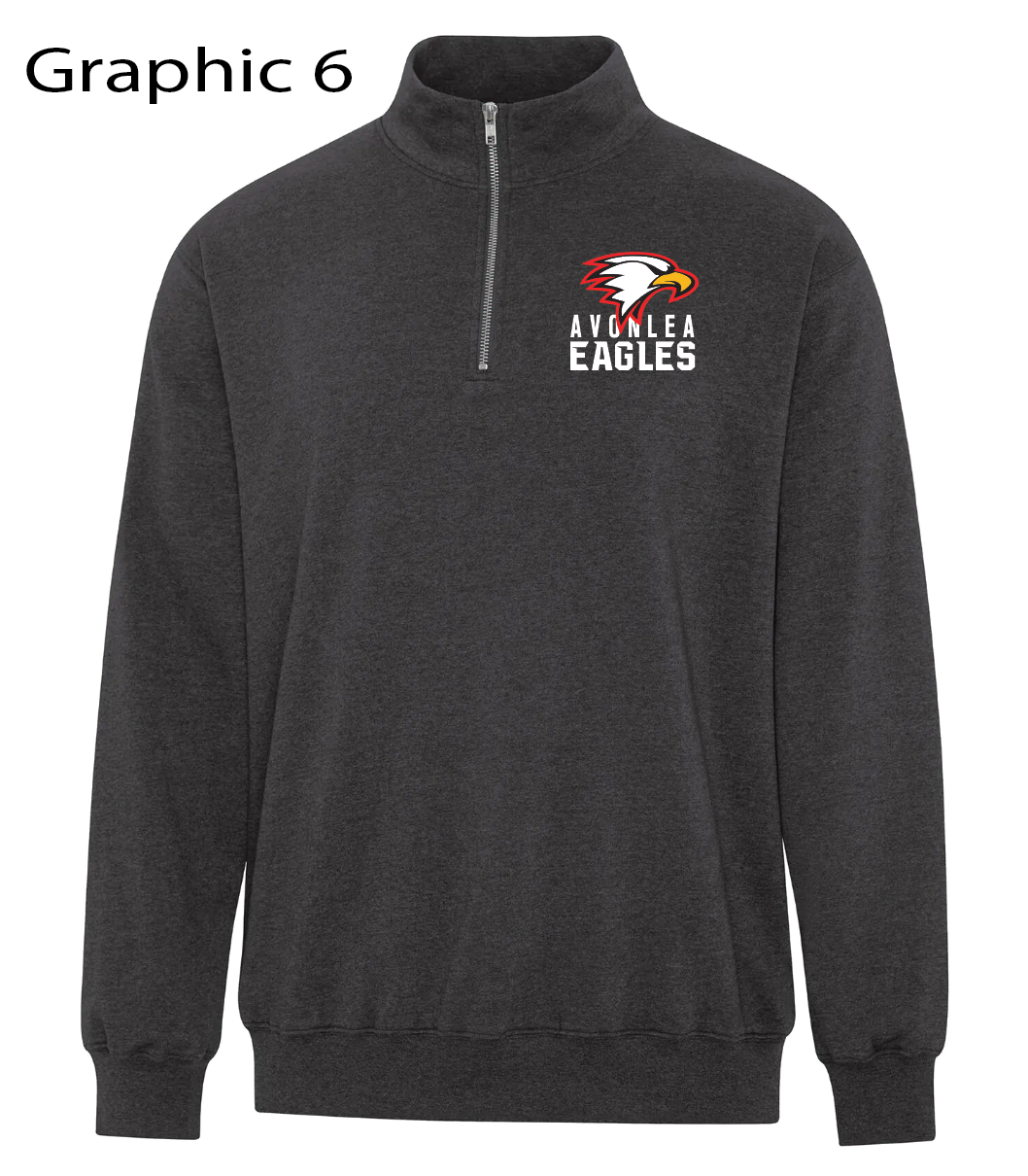Avonlea STAFF ONLY - Quarter Zip ( 4 graphic options)